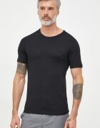 BOSS Памучна тениска TShirt RN 3P Classic в черно с изчистен дизайн 50475284