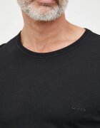 BOSS Памучна тениска TShirt RN 3P Classic в черно с изчистен дизайн 50475284