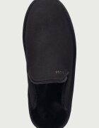 BOSS пантофи мъжки с плюшена повърхност Home черни 50573400.001