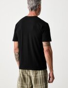 BOSS пижама от две части мъжка с памук Easy Short Set черна 50545944