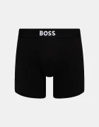 BOSS прилепнали боксерки мъжки от памук с еластан BoxerBr 3P ONE 3 броя черни 50544272
