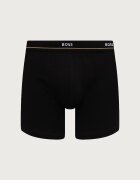 BOSS прилепнали боксерки мъжки от памук с еластан BoxerBr 5P Essential 5 броя черни 50570055
