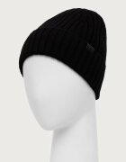 BOSS шапка мъжка от вълнена материя Fino_Hat черна 50569441