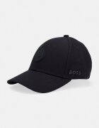 BOSS шапка с козирка мъжка от памук Zed-CA-B-Icon черна 50566191