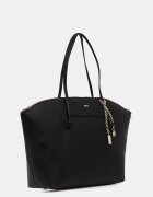 BOSS шопинг чанта дамска от имитация на кожа SALLEY TOTE черна 50563298