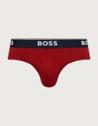BOSS слипове мъжки от памук с еластан 3 броя червени 50554683
