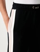 BOSS спортен панталон дамски с модал TONE_Pants черен с висока талия 50566103