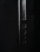BOSS спортен панталон мъжки от памук черен със стандартна талия 50554784