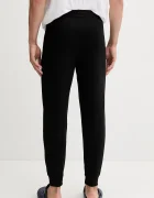 BOSS спортен панталон мъжки Waffle Pants Cuff черен 50535878