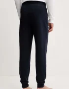 BOSS спортен панталон мъжки Waffle Pants Cuff тъмносин 50535878