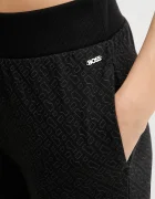 BOSS Спортен панталон Monogram J. Pants в черно с изчистен дизайн 50557287