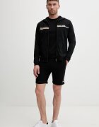 BOSS суичър с цип мъжки от памук Authentic Jacket Z черен 50554779