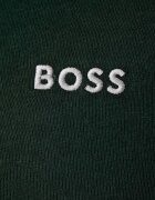 BOSS суичър с цип мъжки от памук с еластан Mix&Match Jacket Z зелен 50515307