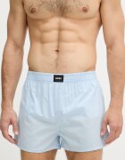 BOSS свободни боксерки мъжки от памук 2P Boxer S. CW Peach 2 броя сини 50515464