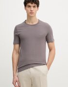 BOSS тениска мъжка от памук TShirtRN 3P Classic 3 броя бежова 50532468