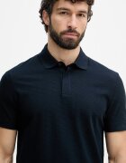 BOSS тениска с яка мъжка памучна Pack 189 тъмносиня 50567204
