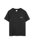 BOSS тениска за деца от памук 2 броя черна J52680