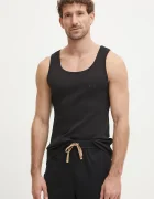 BOSS топ мъжки от памук TankTop3P RibClassic 3 броя черен 50542132