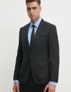 BOSS Вълнено сако в черно 50469171