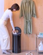 Brabantia Кош за пране 35 L в черно