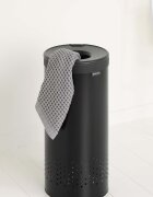 Brabantia Кош за пране 35 L в черно
