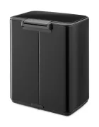 Brabantia Кошче за боклук Bo 12 L в черно 238000