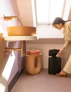 Brabantia Кошче за боклук Bo 12 L в черно 238000