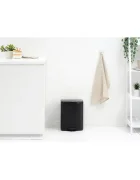 Brabantia Кошче за боклук Bo 12 L в черно 238000