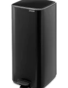 Brabantia Кошче за боклук Bo 30 L в черно