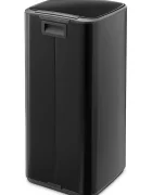 Brabantia Кошче за боклук Bo 30 L в черно