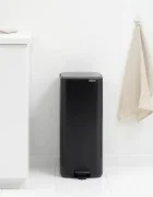 Brabantia Кошче за боклук Bo 30 L в черно