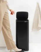 Brabantia Кошче за боклук Bo 30 L в черно
