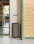 Brabantia Кошче за боклук Bo Touch 30 L в сиво