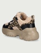 Buffalo Bliss Warm маратонки дамски бежови с платформа 18350-LEO