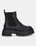 Buffalo Боти челси Aspen Chelsea Warm в черно с платформа 1270107-BLK