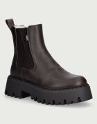 Buffalo боти челси с платформа дамски Aspen Chelsea Warm кафяви 18598-BRN