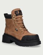 Buffalo боти дамски Jack Lace Up Mid кафяви 18334-BEB
