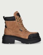 Buffalo боти дамски Jack Lace Up Mid кафяви 18334-BEB