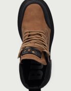 Buffalo боти дамски Jack Lace Up Mid кафяви 18334-BEB