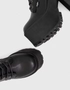 Buffalo Ботуши Killah Lace Up Hi в черно с дебел ток 1622377