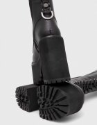 Buffalo Ботуши Killah Lace Up Hi в черно с дебел ток 1622377