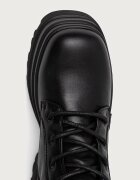Buffalo ботуши под коляното дамски Jupiter Lace Up Hi черни 10405-BLK