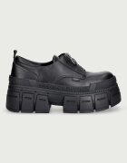 Buffalo мокасини мъжки Gopher Front Zip Lo Bs черни 18380-BLK