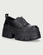 Buffalo половинки обувки дамски Gopher Front Zip Lo черни 18379-BLK