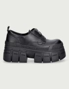Buffalo половинки обувки дамски Gopher Front Zip Lo черни 18379-BLK