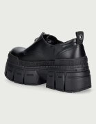 Buffalo половинки обувки дамски Gopher Front Zip Lo черни 18379-BLK
