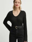 By Malene Birger Блуза с дълги ръкави с лен AMALOU