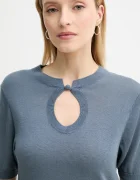 By Malene Birger Пуловер с вълна TALA дамски в сиво от лека материя 103209