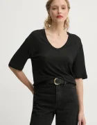 By Malene Birger Тениска с лен AMARINGA