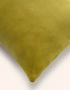 Calma House Памучна калъфка за декоративна възглавница Velour 45 x 45 cm в бежово